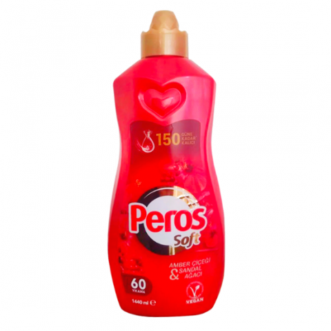 Peros Soft Amber Çiçeği ve Sandal Ağacı Yumuşatıcı 1440 ml