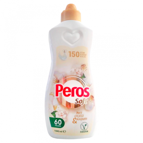 Peros Soft Konsantre İnci Çiçeği ve Kaşmir Yumuşatıcı 1440 ml