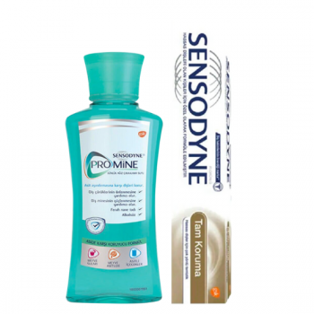 Sensodyne Diş Macunu 50 Ml (ağız Bakım Suyu 250 Ml) Hediyeli